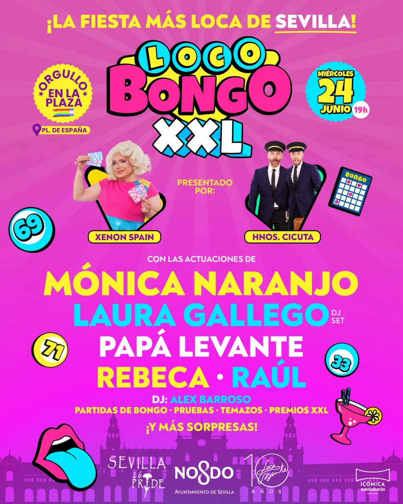 cartel loco bongo xxl sevilla