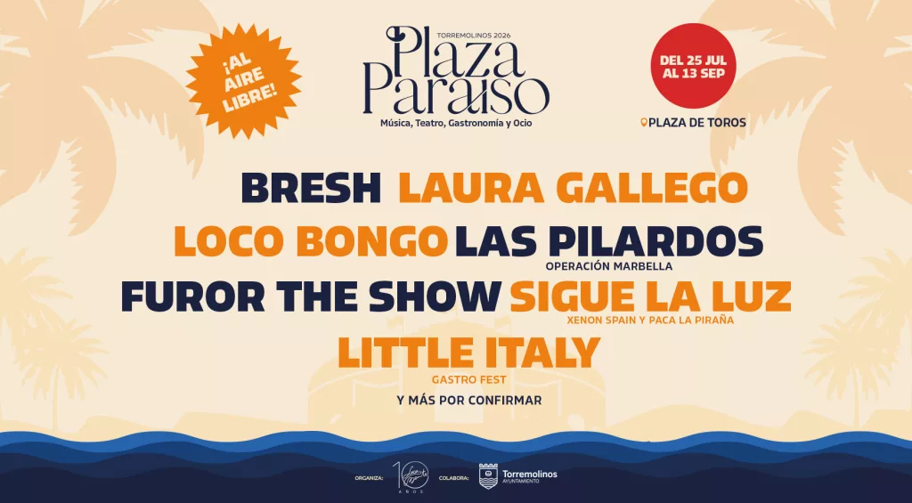 cartel plaza paraiso horizontal